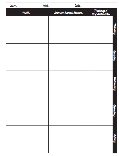 Get Organized: Use a Teacher’s Binder – Mrs. B's Best